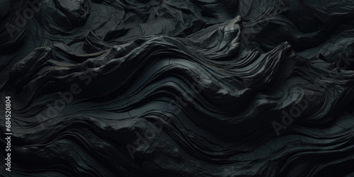Surface Texture Of Matte Frozen Obsidian For Wallpaper Created Using Artificial Intelligence