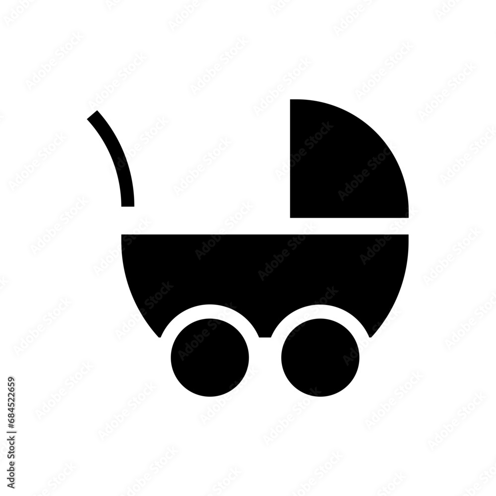 baby carriage icon