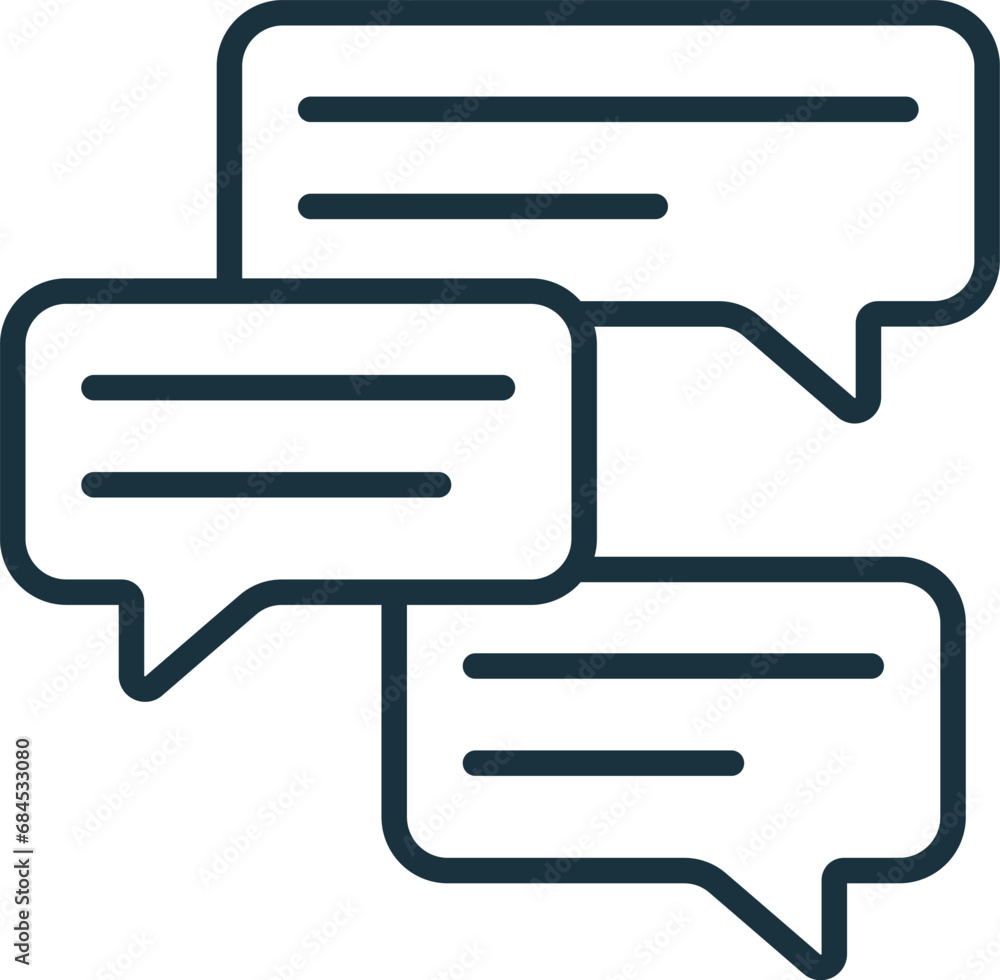 Chatroom outline icon. Monochrome simple sign from freelance collection. Chatroom icon for logo, templates, web design and infographics. Chatroom outline icon. Monochrome simple sign from freelance collection. Chatroom icon for logo, templates, web design and infographics.