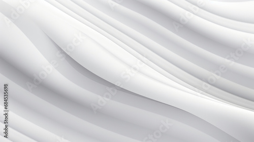 Serene white drapery folds creating a soft, flowing abstract pattern with a sense of calm