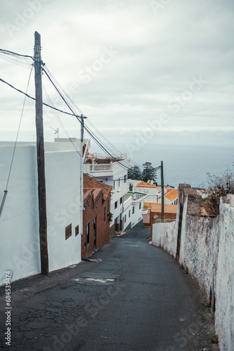 From the streets of the historical town Icod de los Vinos. Tenerife, Canary Islands, Spain photo