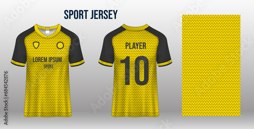 Vector sport jersey design fabric textile for sublimation shirt sublimation design vector