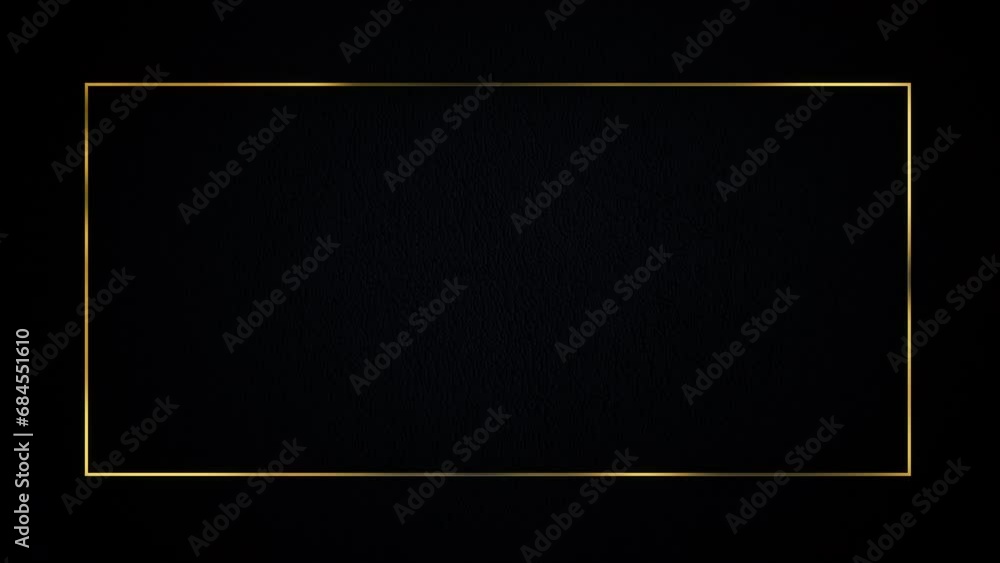 Luxury gold title border background. Black abstract text banner. Blank vip backdrop with golden frame. Copy space for casino royal or grand hotel logo Luxury gold title border background. Black abstract text banner. Blank vip backdrop with golden frame. Copy space for casino royal or grand hotel logo