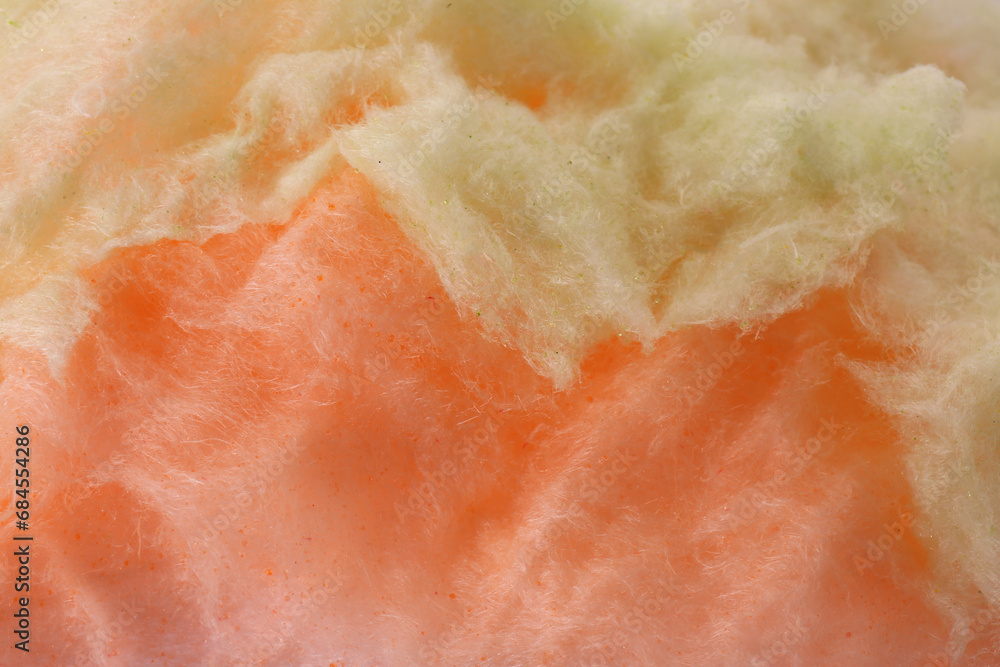Color cotton candy as background, closeup view Color cotton candy as background, closeup view