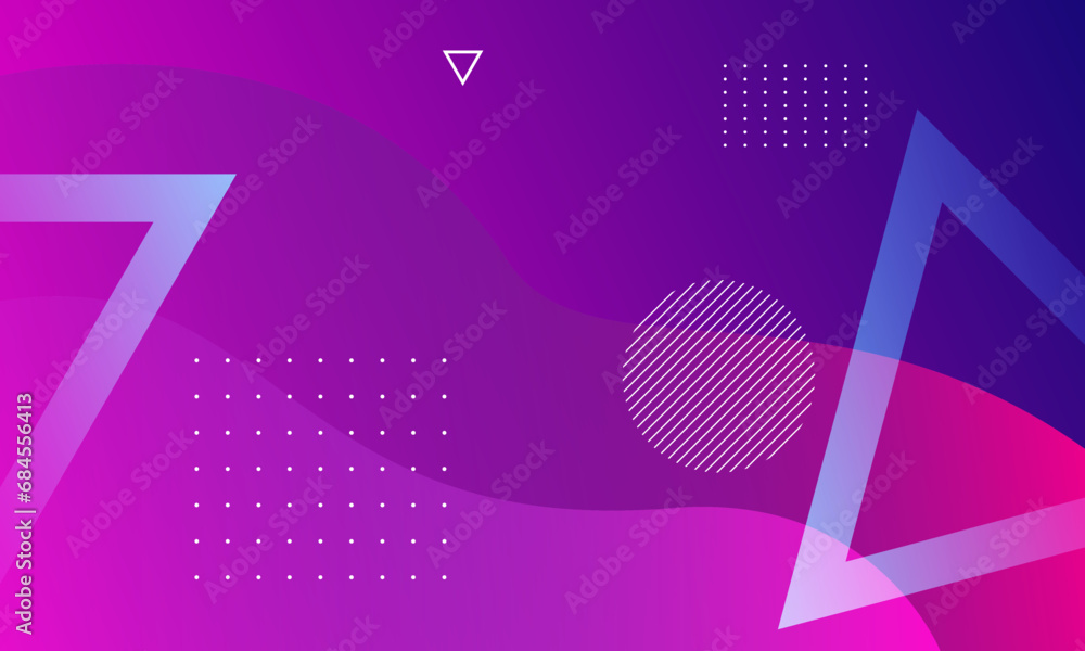 Abstract pink geometric background. Vector illustration