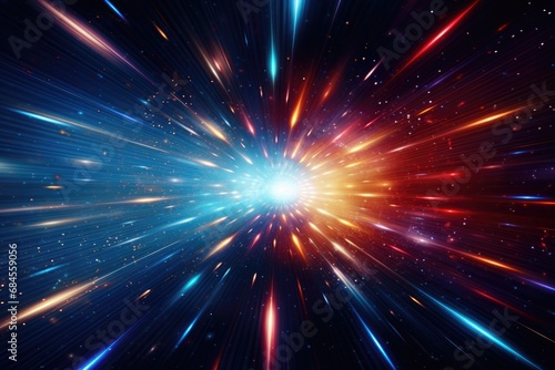 Speeding Through the Stars: A Space Warp Journey Through Galaxies and Time