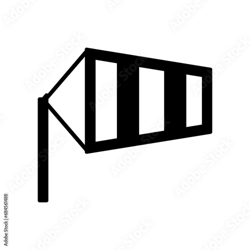 windsock icon illustration