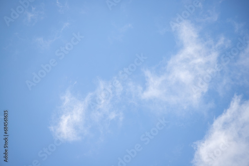 blue sky with white clouds