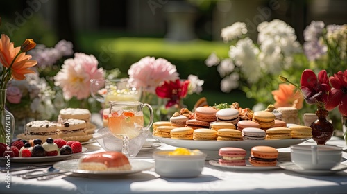 Wallpaper Mural Spring Garden Party with Light Bites Torontodigital.ca