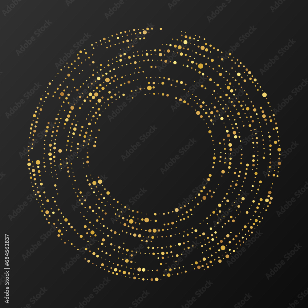 Abstract gold glowing halftone dotted background Abstract gold glowing halftone dotted background