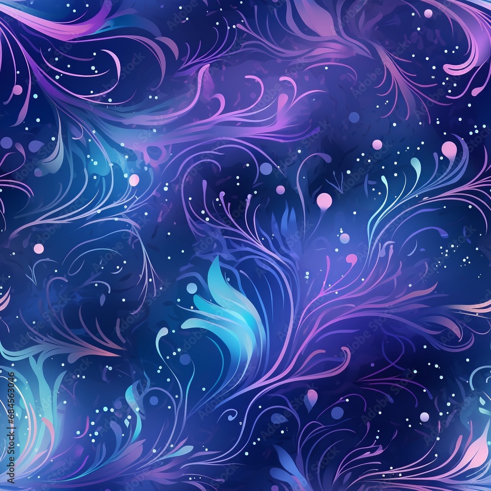 Celestial Cosmic Constellations Pattern in Mystical Blues and Purples
Celestial Cosmic Constellations Pattern in Mystical Blues and Purples