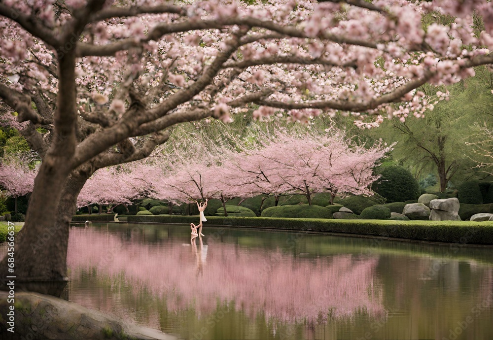 Peach Blossom Ballet: Georgia's Atlanta Botanical Garden Spring Peach Blossom Ballet: Georgia's Atlanta Botanical Garden Spring