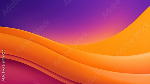 Vibrant gradient background blending warm golden yellow and deep royal purple tones. Highly searchable stock image with sharp-focus and hyper-realistic details. Perfect for websites