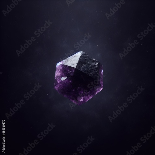 diamonds on black background © AiDistrict