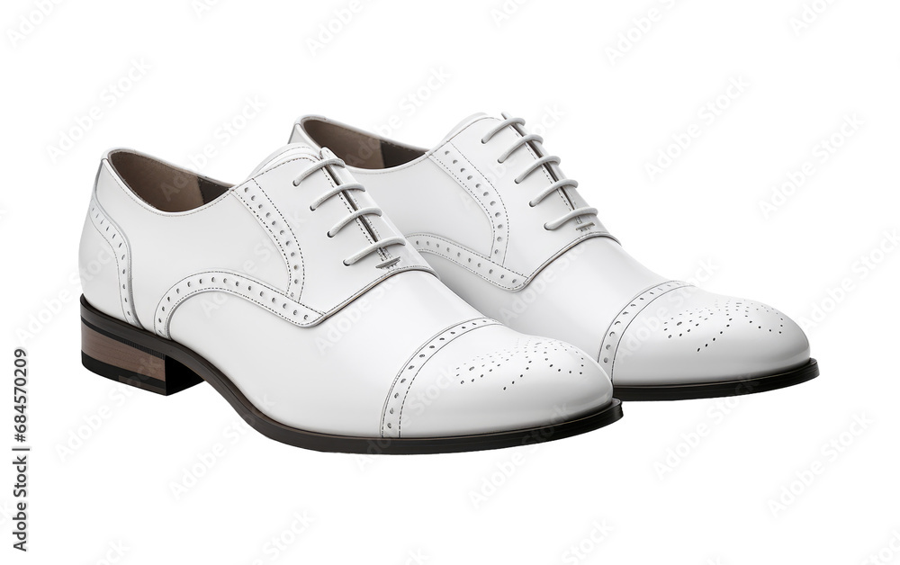 Derby Brogues Classic Elegance Timeless Style on White or PNG Transparent Background
