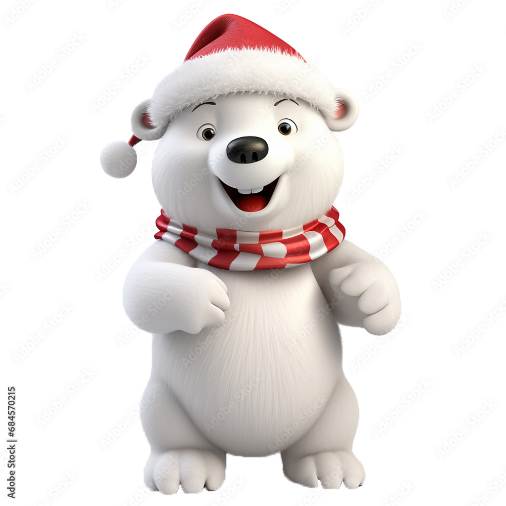 Christmas polar bear 01 Christmas polar bear 01
