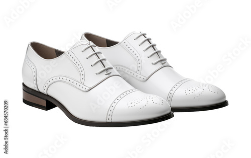 Derby Brogues Classic Elegance Timeless Style on White or PNG Transparent Background