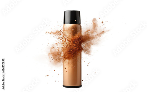 Revitalize Hair Care Dry Shampoo Refresh on White or PNG Transparent Background photo