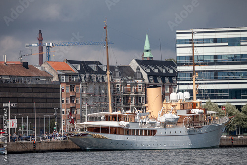 Dannebrog at Aarhus Harbour photo