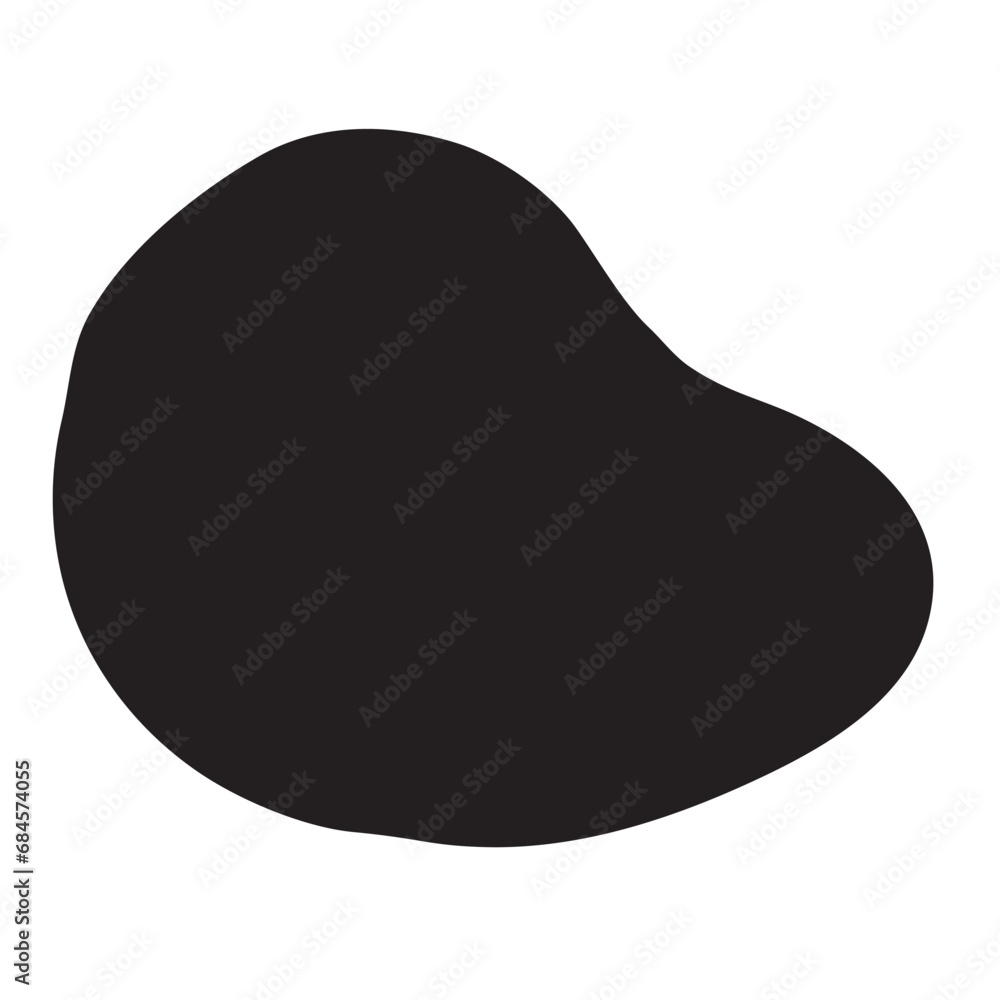 Freehand shape hand painted with ink paint swash Freehand shape hand painted with ink paint swash