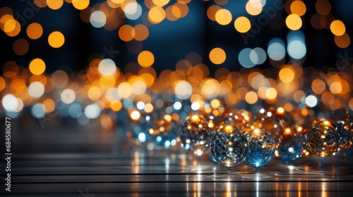Blurry Lights Bokeh Defocused Abstract Background , Background HD, Illustrations