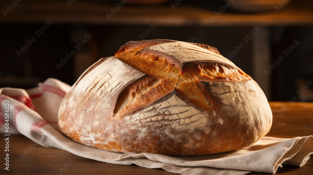 Baker Loaf, Fresh Baked Sourdough Bread