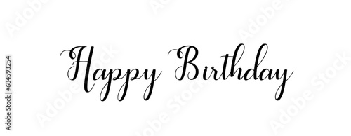 Happy Birthday – Decorative Phrase