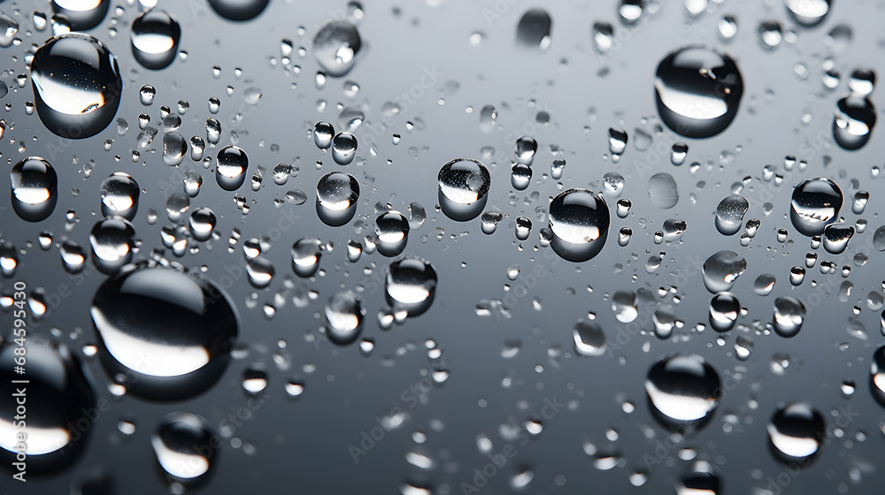 water drops in Black light, abstract macro background,Generated Ai water drops in Black light, abstract macro background,Generated Ai