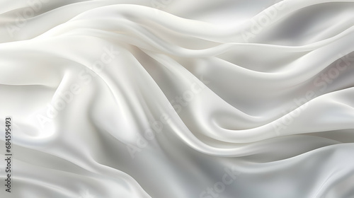 Abstract white fabric texture background. Cloth soft wave.,generated with Ai