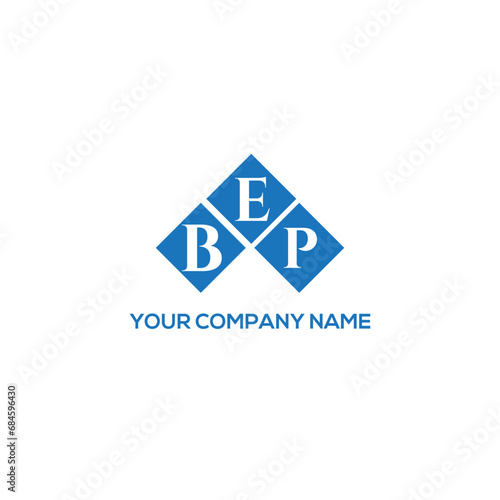 EBP letter logo design on white background. EBP creative initials letter logo concept. EBP letter design. 