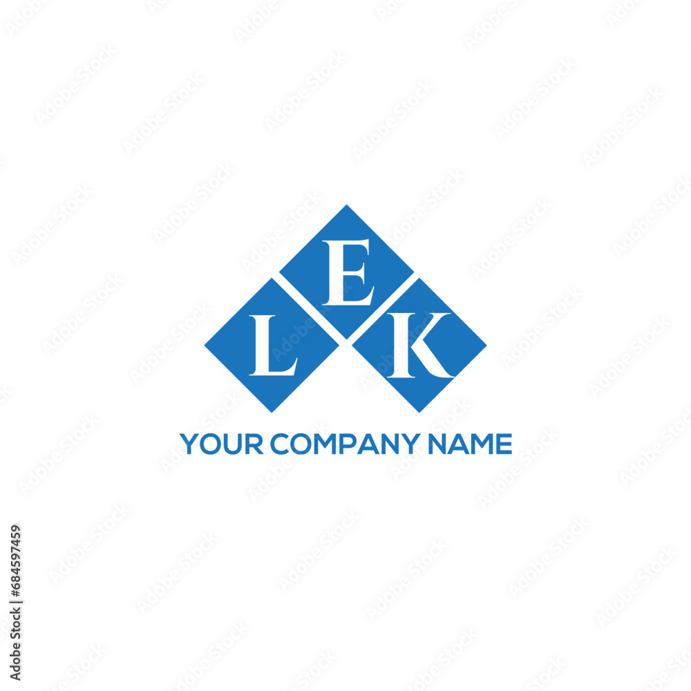 ELK letter logo design on white background. ELK creative initials letter logo concept. ELK letter design.
