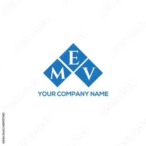 EMV letter logo design on white background. EMV creative initials letter logo concept. EMV letter design.
