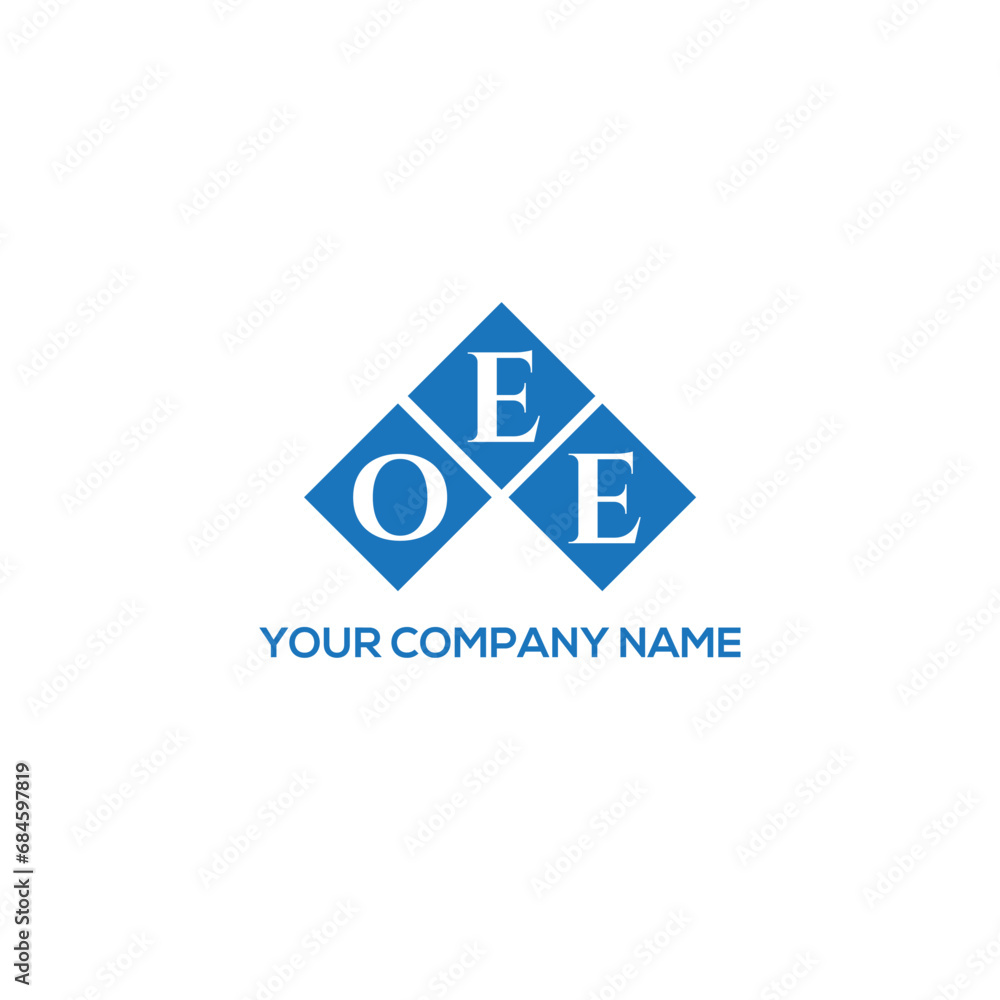 EOE letter logo design on white background. EOE creative initials letter logo concept. EOE letter design.
