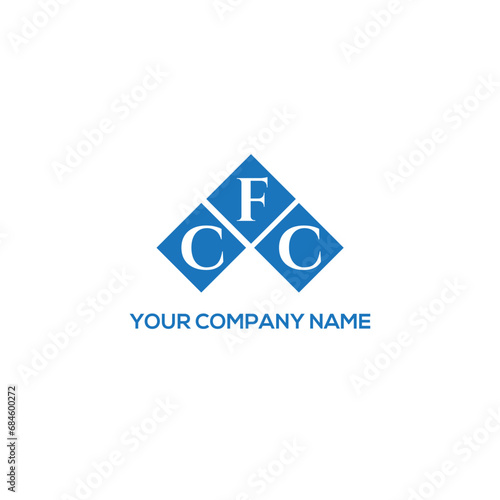 FCC letter logo design on white background. FCC creative initials letter logo concept. FCC letter design.
 photo