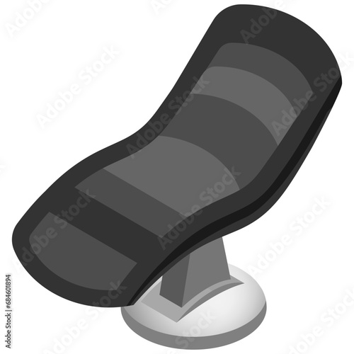  Isometric Medical Operating Chair Vector