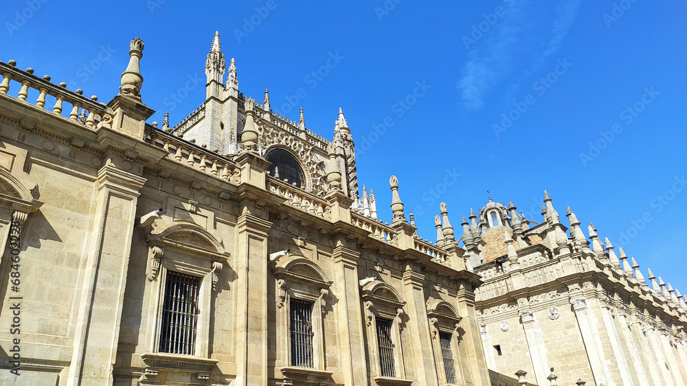 The Cathedral of Saint Mary of the See better known as Seville Cathedral, is a Roman Catholic cathedral in Seville, Andalusia, Spain.