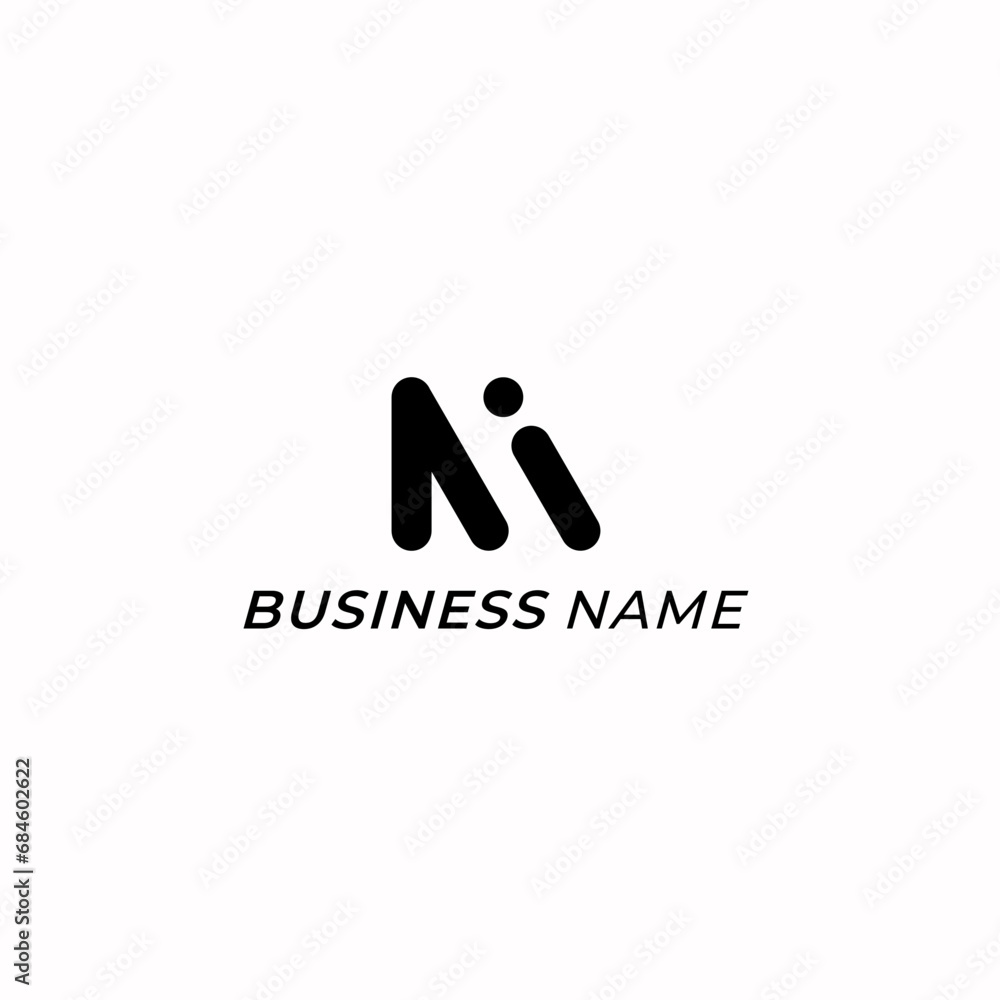 logo design combine letter A and letter I logo design combine letter A and letter I