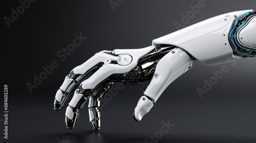 White robotic arm