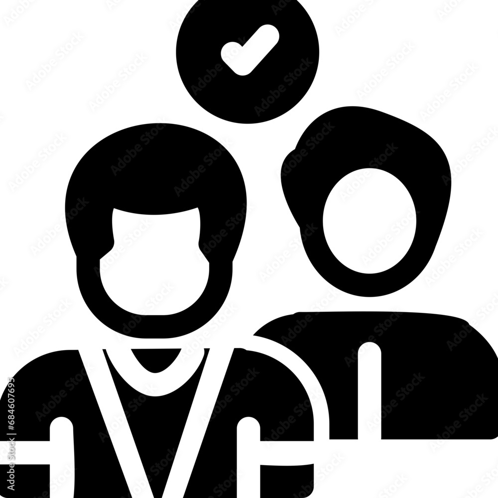 Obraz premium Team Icon