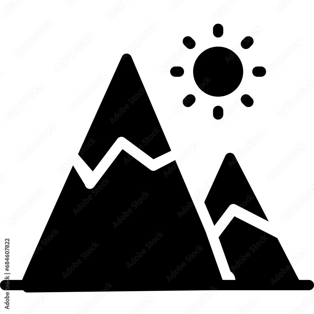 Mountain Icon Mountain Icon