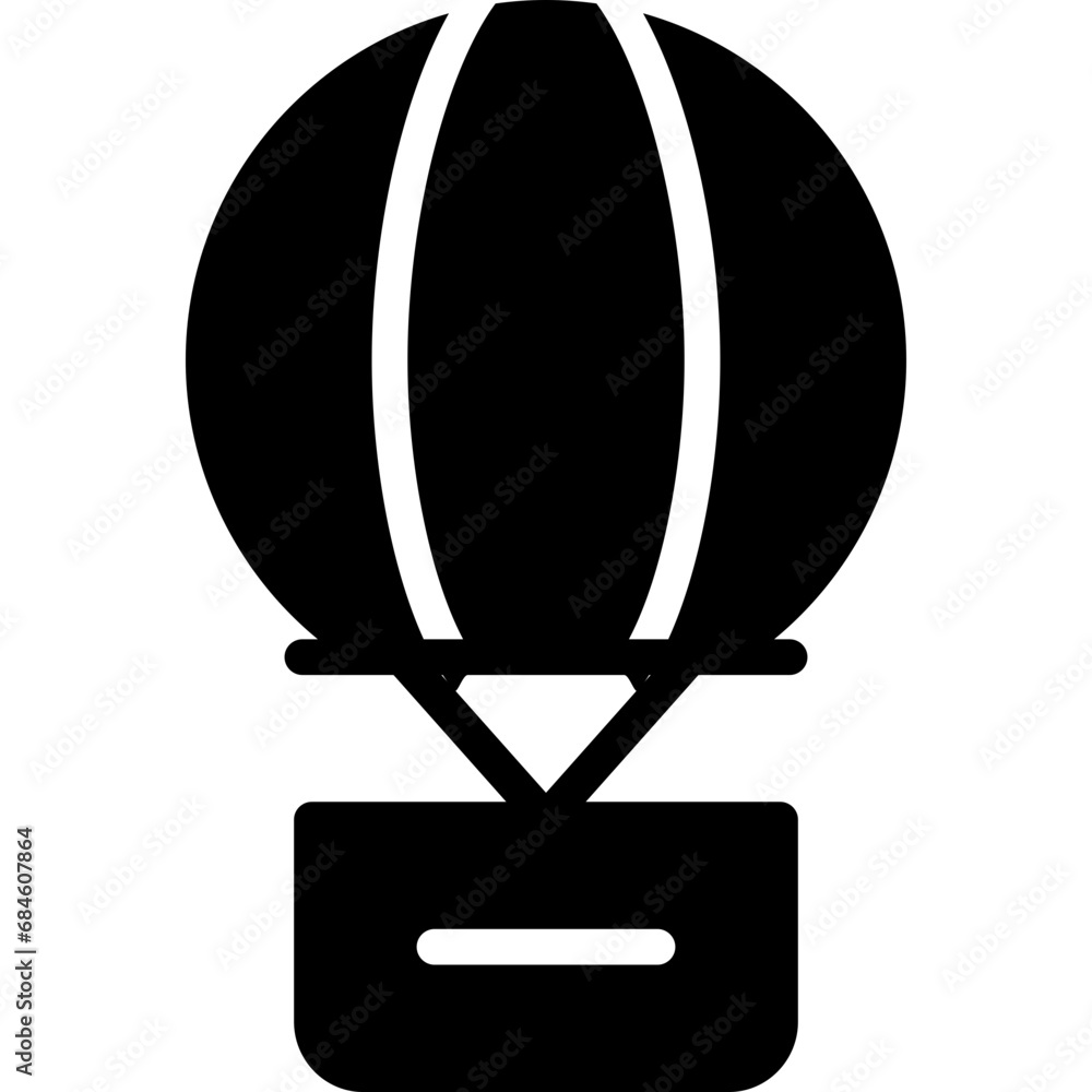 Hot Air Balloon Icon Hot Air Balloon Icon