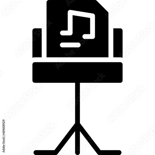 Music Stand Icon