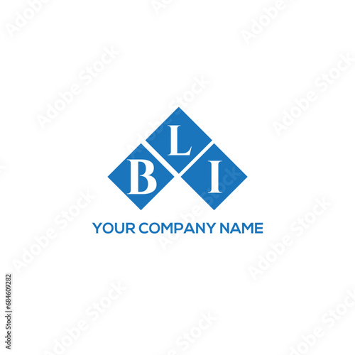 LBI letter logo design on white background. LBI creative initials letter logo concept. LBI letter design. 