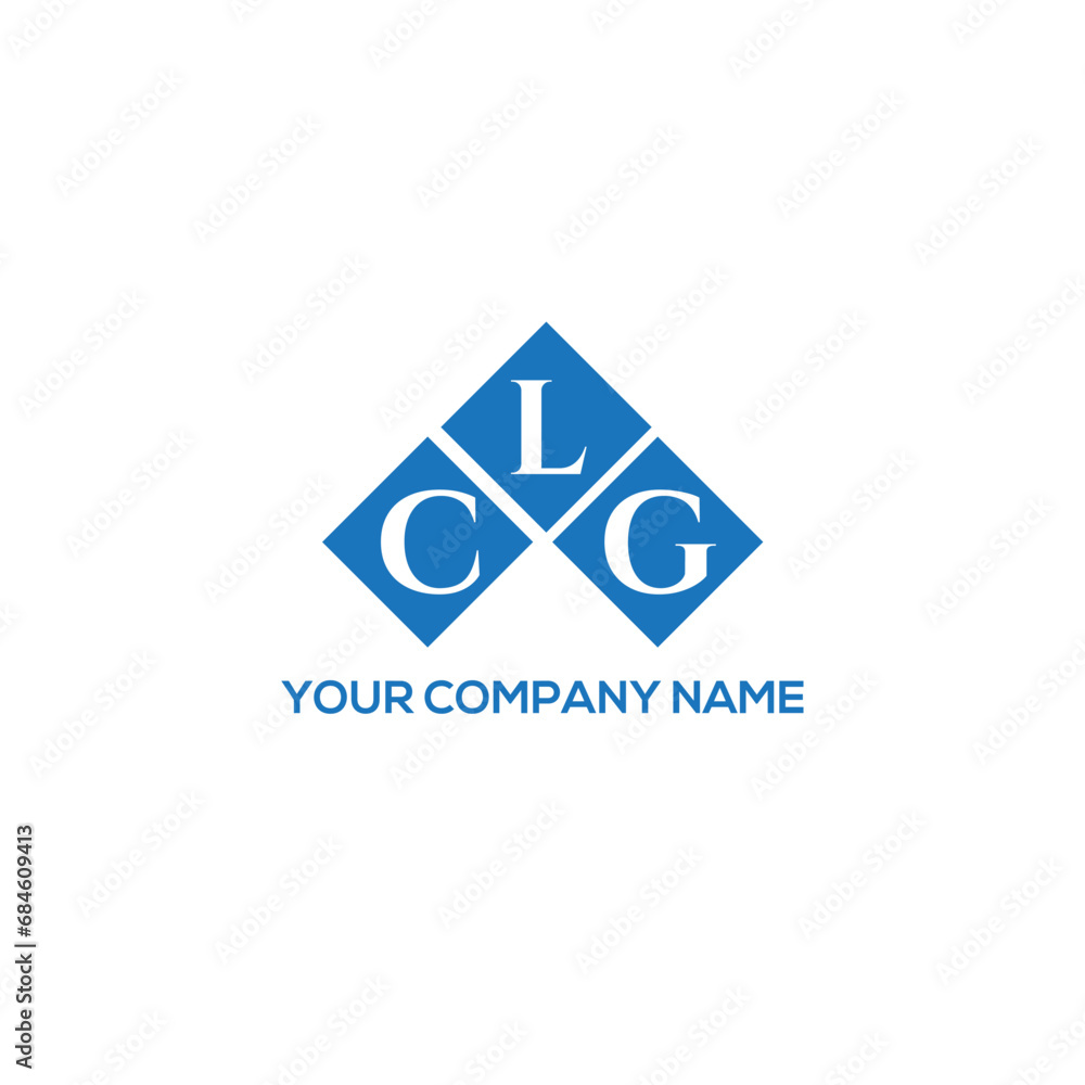 Fototapeta premium LCG letter logo design on white background. LCG creative initials letter logo concept. LCG letter design. 