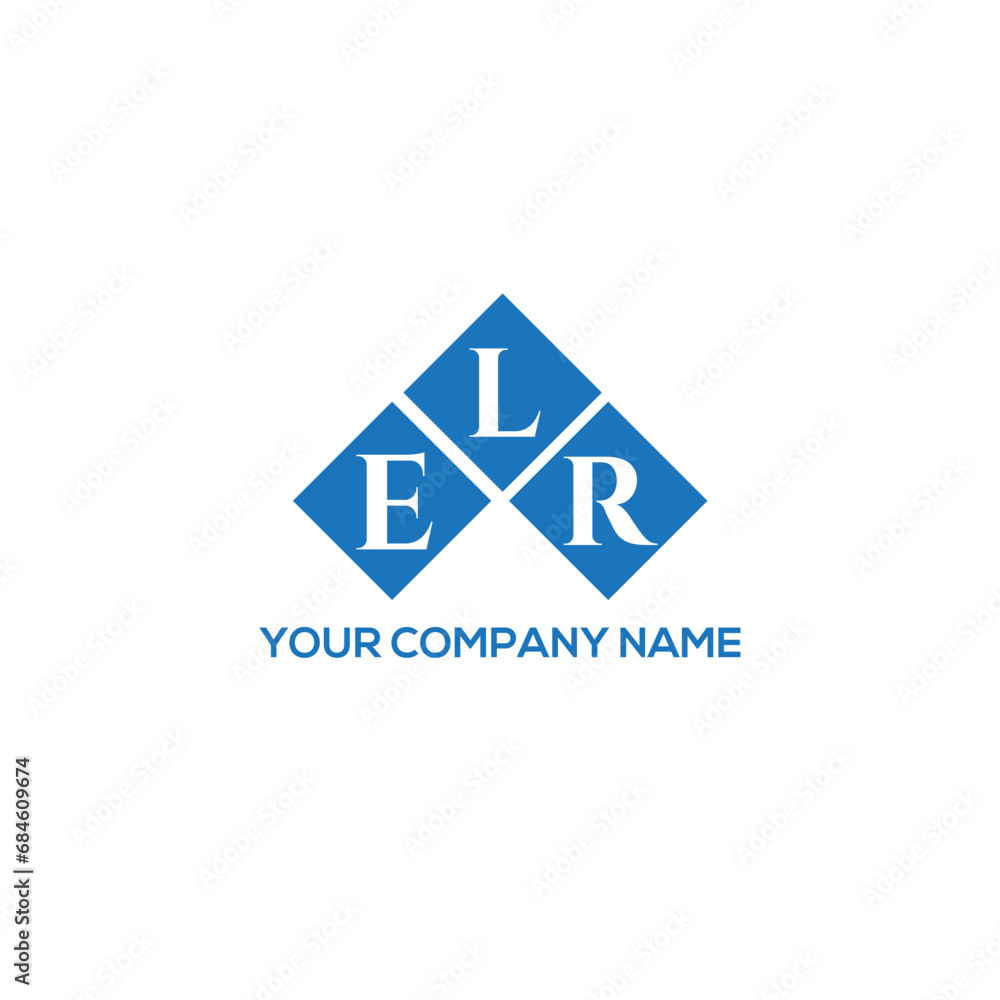 LER letter logo design on white background. LER creative initials letter logo concept. LER letter design.
