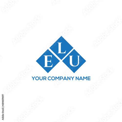 LEU letter logo design on white background. LEU creative initials letter logo concept. LEU letter design. 