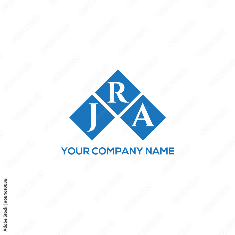 RJA letter logo design on white background. RJA creative initials letter logo concept. RJA letter design.
