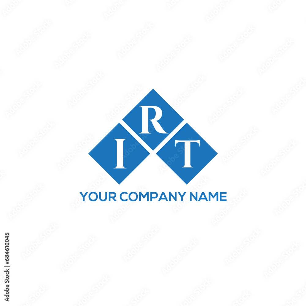 RIT letter logo design on white background. RIT creative initials letter logo concept. RIT letter design.
