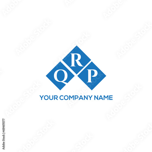 RQP letter logo design on white background. RQP creative initials letter logo concept. RQP letter design. 