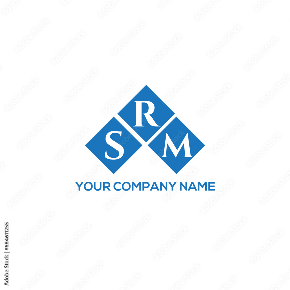 Fototapeta premium RSM letter logo design on white background. RSM creative initials letter logo concept. RSM letter design. 